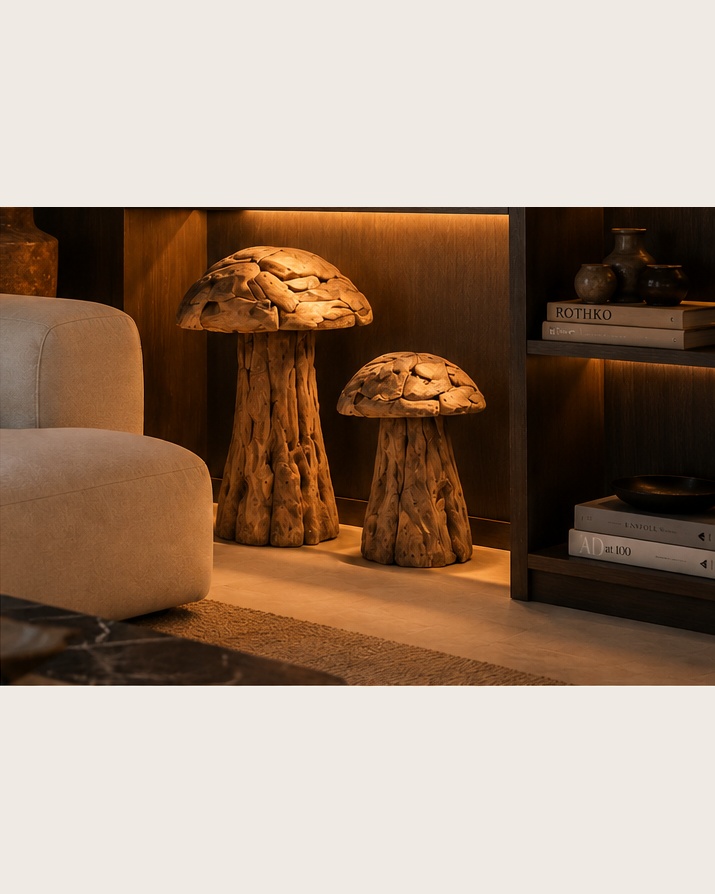 Champignons de bois — vue 1